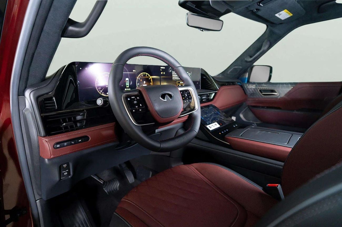 إنفينيتي QX80 AUTOGRAPH CAPTAIN CHAIRS AUTOGRAPH 3.5