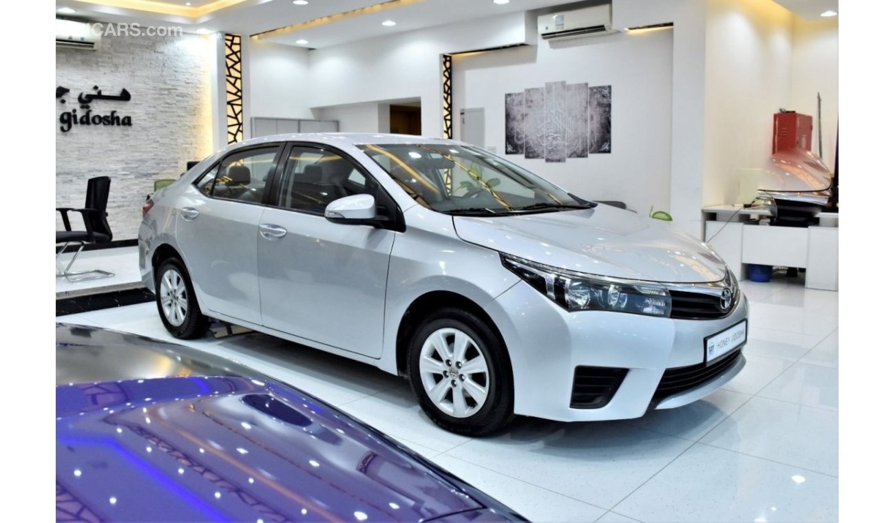 Toyota Corolla EXCELLENT DEAL for our Toyota Corolla SE 2.0 ( 2015 Model ) in Silver Color GCC Specs