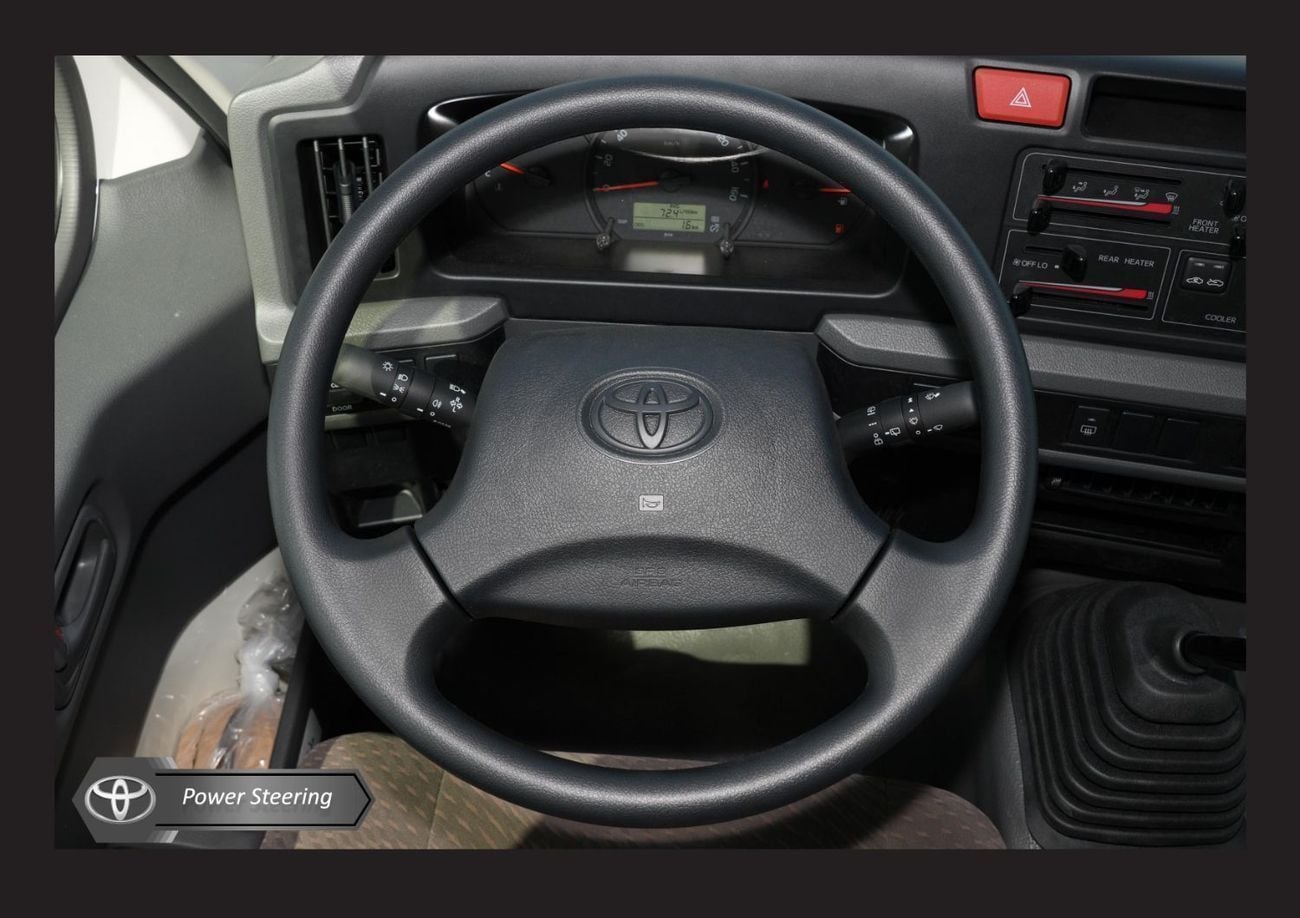 تويوتا كوستر  TOYOTA COASTER 2.7L 23-STR H/R MID M/T PTR 2025 Export Only