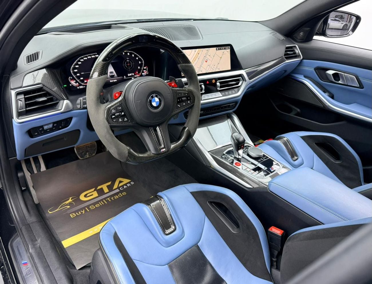 BMW M3 2021 BMW M3 Competition, 2026 BMW Service Pack, Full BMW Service History, Low km, Fully Loaded, GCC
