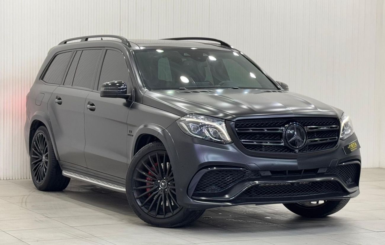 Mercedes-Benz GLS 63 AMG Std 5.5L 2016 Mercedes Benz GLS63 AMG 4MATIC, Full Service History, Fully Loaded, 7 Seater, GCC