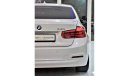 BMW 318i AED 1,213 Per Month / 0% D.P | BMW 318i 1.5L ( 2017 Model! ) in White Color! GCC Specs