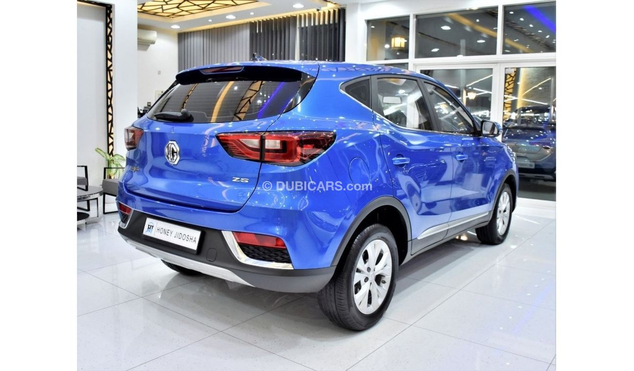 MG ZS EXCELLENT DEAL for our MG ZS ( 2020 Model ) in Blue Color GCC Specs