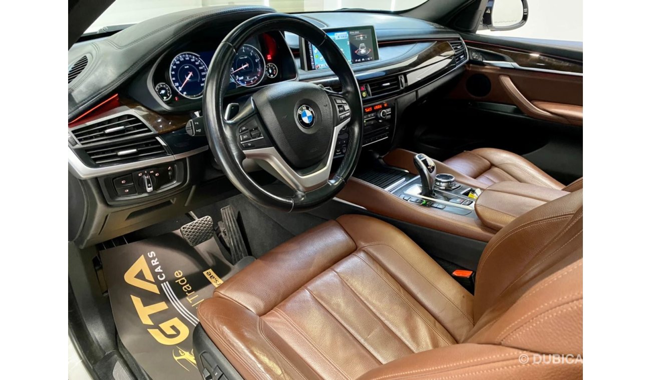 بي أم دبليو X6 2015 BMW X6 xDrive50i, Warranty, BMW Service History, GCC