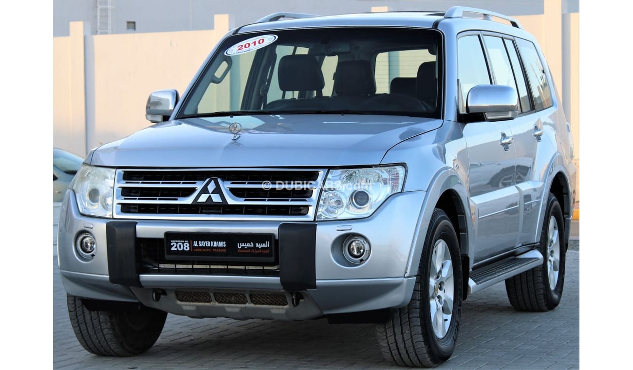 ميتسوبيشي باجيرو ميتسوبيشي باجيرو 2010 خليجي فل أوبشن بحالة ممتازة بدون حوادث نظيفه جدا من الداخل والخارج