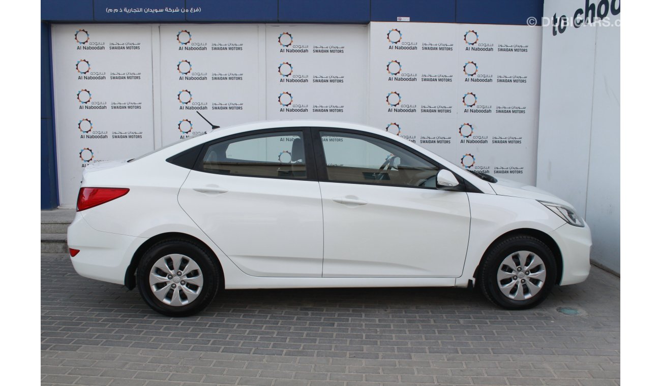 هيونداي أكسنت 1.4L 2015 MODEL WITH WARRANTY