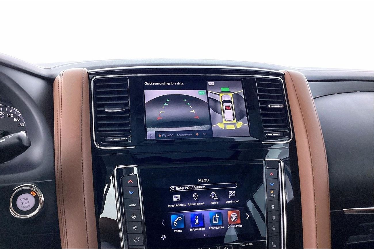 Infiniti QX80 Luxe Sensory ProActive - Black Edition | Guaranteed Warranty | 0 Down Payment