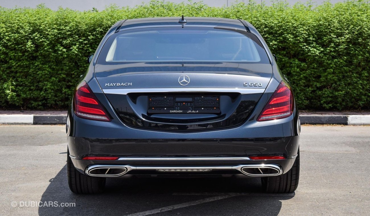 Mercedes Benz S 650 Maybach V12 4Matic GCC SPECS