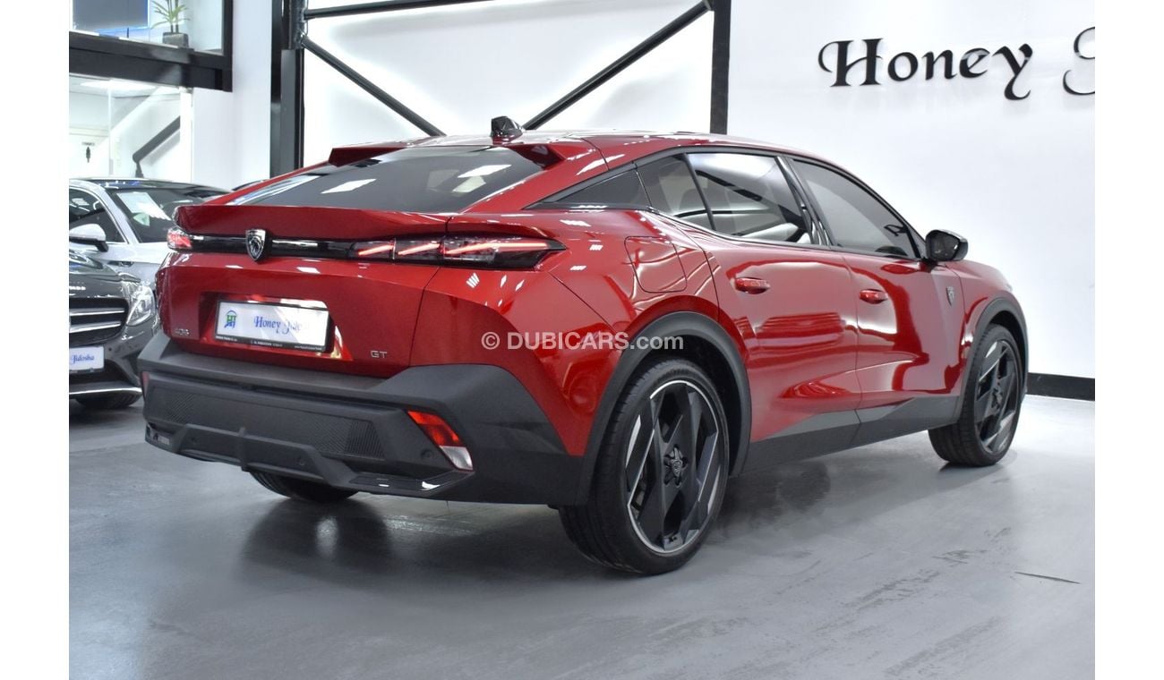 Peugeot 408 EXCELLENT DEAL for our Peugeot 408 GT ( 2024 Model ) in Red Color GCC Specs