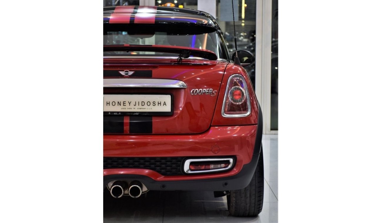 ميني كوبر إس EXCELLENT DEAL for our Mini Cooper S 2012 Model!! in Red Color! GCC Specs