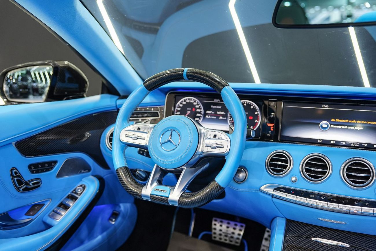 Mercedes-Benz S 500 Std 4.7L Cabriolet, Special Edition, BRABUS KIT, Very Low KM, GCC Spec!!