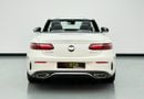 مرسيدس بنز E 450 STD 2021 Mercedes-Benz E450 Cabriolet, 1 Year Unlimited Km Warranty, Excellent Condition