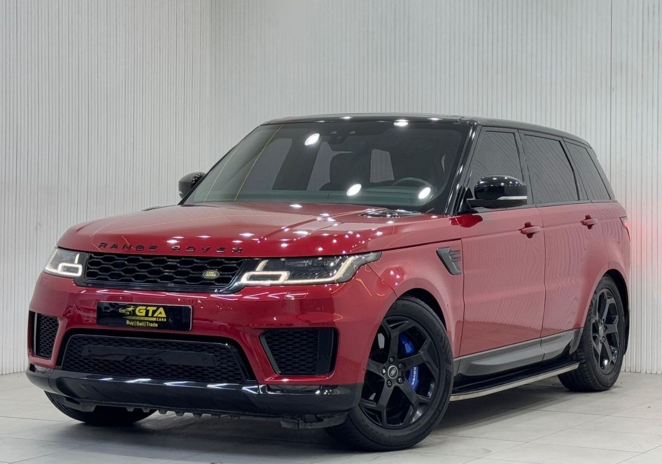 لاند روفر رينج روفر سبورت HSE 3.0L (340 HP) 2019 Range Rover Sport HSE, 1 Year Warranty, Full Service History, GCC
