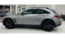 إنفينيتي QX70 GCC .. S .. FSH .. Original Paint .. Perfect Condition