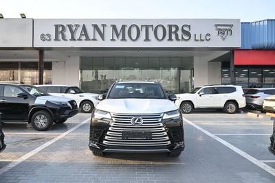 Lexus LX600 SIGNATURE Turbo Sport, 3.5L Twin-Turbo V6, Color Black