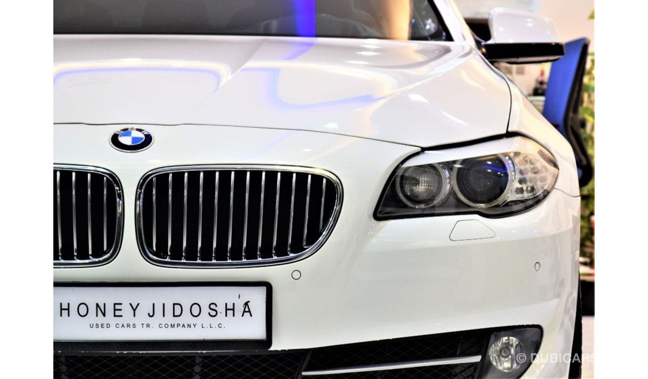 بي أم دبليو 535 AMAZING BMW 535i 2013 Model!! in White Color! GCC Specs