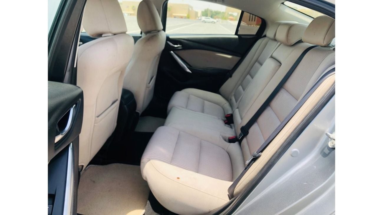 مازدا 6 موديل 2015 خليجي  حاله ممتازه ولا تحتاج اي صيانه