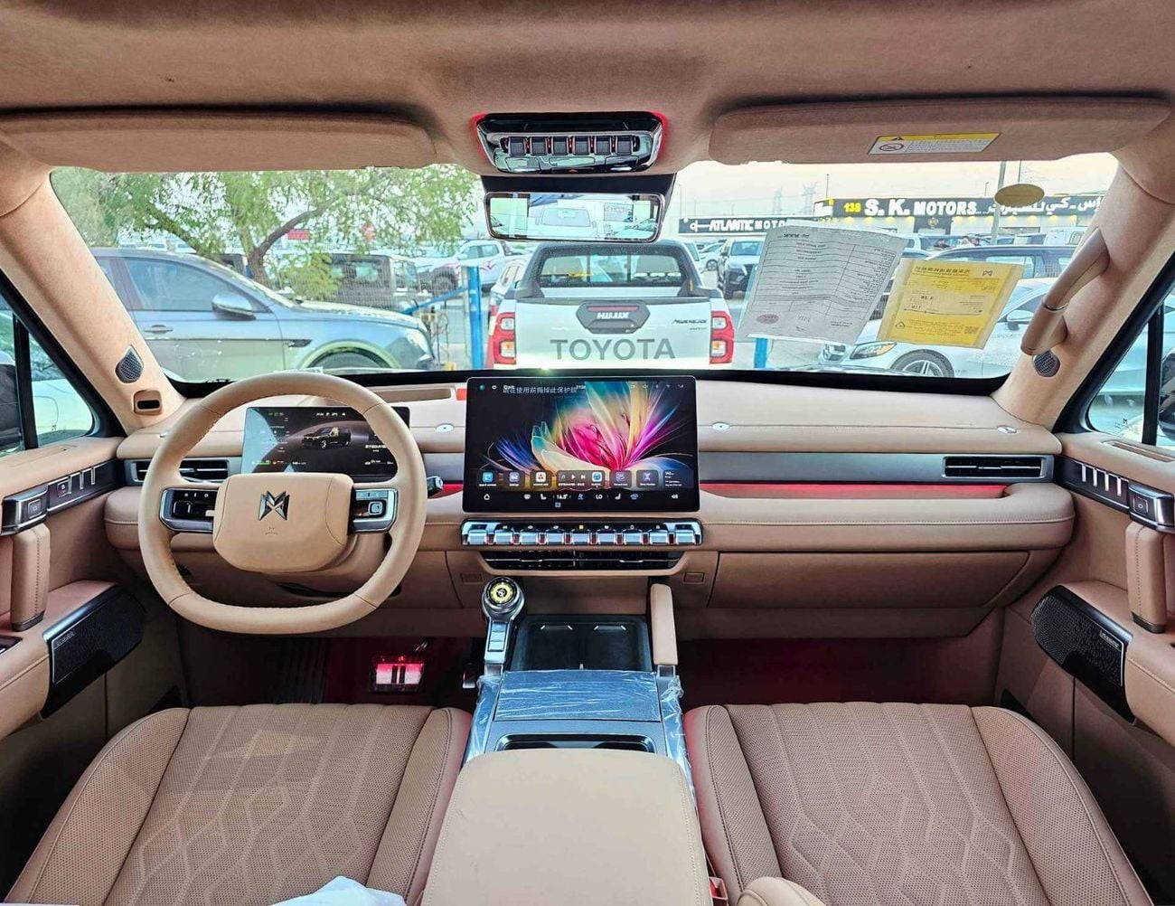 دونج فينج إم هيرو 917 HYBRID / 1.5L TURBO CHARGED / LARGE DISPLAY 15.6" TOUCHSCREEN / PANORAMIC ROOF (CODE#MH817H)