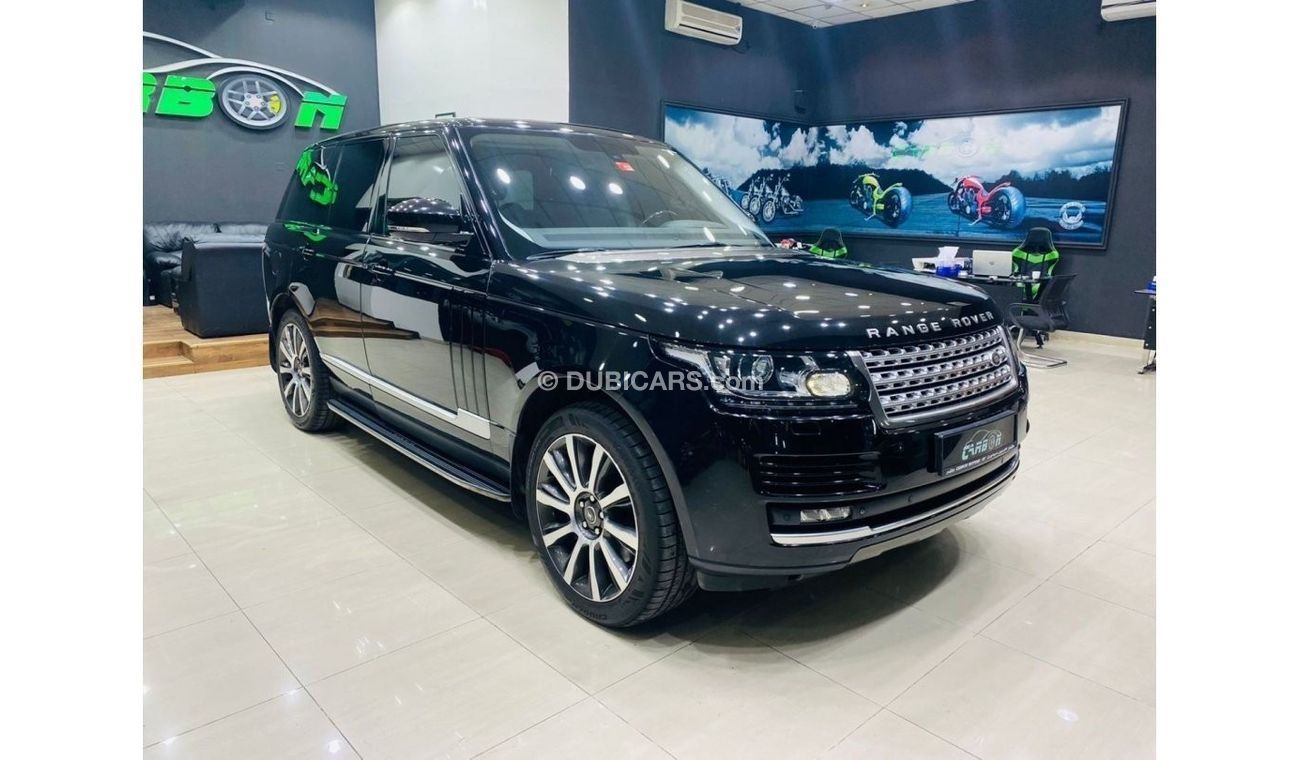 Land Rover Range Rover RANGE ROVER VOGUE SUPERCHARGED V8 2013 GCC IN VERY BEAUTIFUL CONDITION
