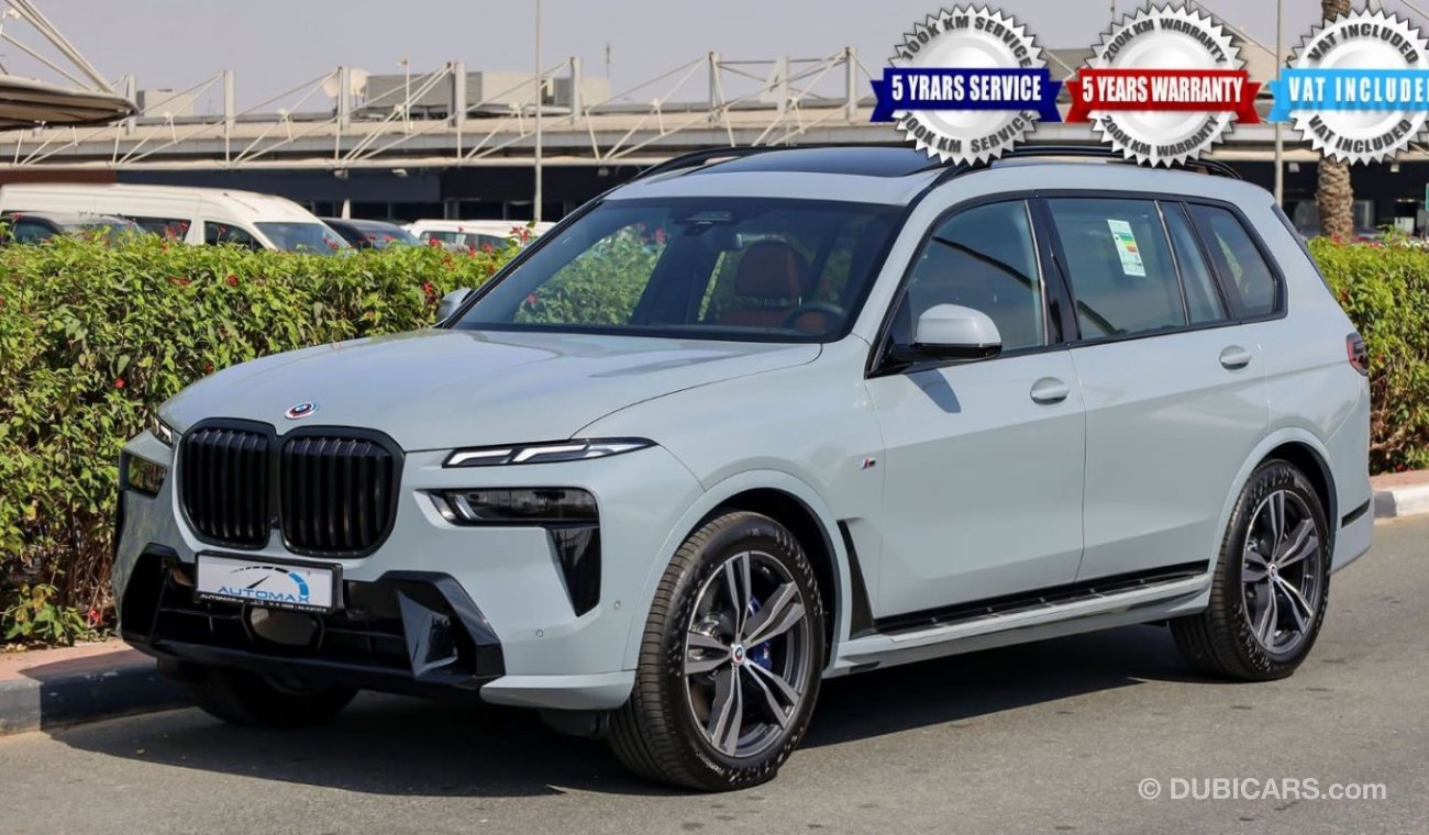 BMW X7 XDrive 40i V6 3.0L AWD 2023 GCC 0Km , With 5 Yrs or 200K Km WNTY & 5 Yrs or 100K Km SRVC @Official D