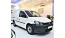 Volkswagen Caddy AMAZING Utility Van ! Volkswagen Caddy 1.6 2014 Model!! in White Color! GCC Specs