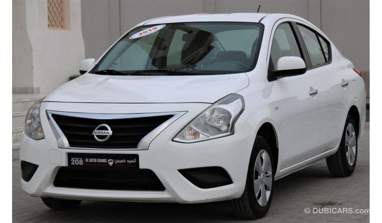 Nissan Sunny Nissan Sunny 2019 GCC, in excellent condition, without accidents, very clean from inside and outside