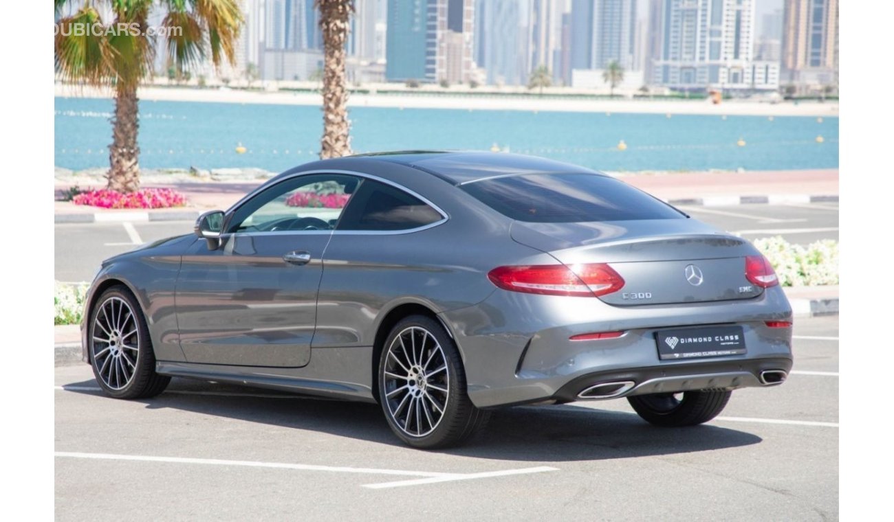 مرسيدس بنز C 300 كوبيه Mercedes C300 Coupe AMG Full Option  GCC 2018 Under Warranty