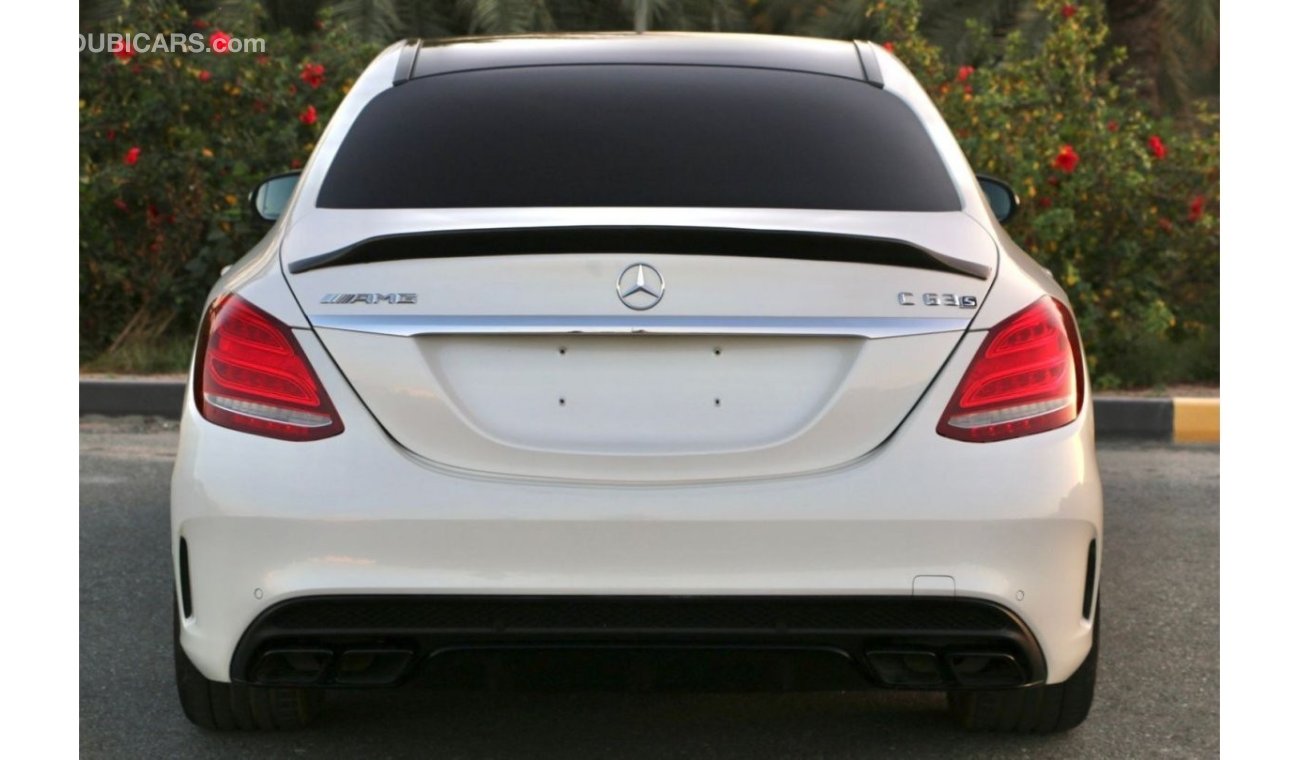 مرسيدس بنز C 63 AMG مرسيدس بنز C63 S وارد المانيا 2016 فل ابشن 4 فصوص  بحاله ممتازه بدون حوادث