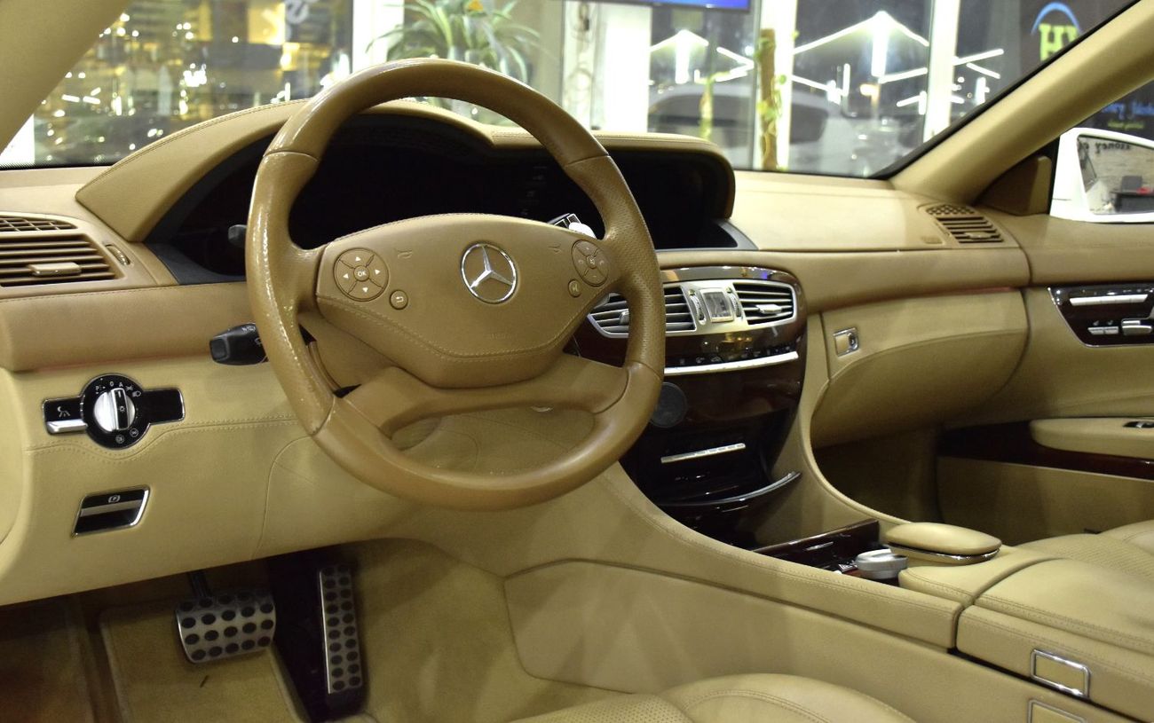 مرسيدس بنز CL 63 AMG EXCELLENT DEAL for our Mercedes Benz CL63 AMG ( 2011 Model ) in White Color GCC Specs
