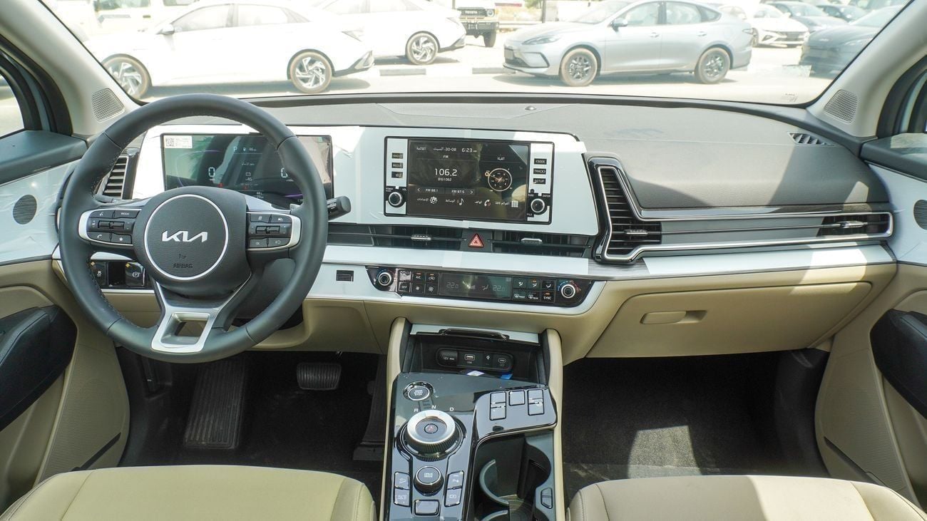 كيا سبورتيج Brand New Kia Sportage 2026 Export 1.6L 2WD Petrol|Silver/Beige|N-KIA-SPO-1.6-26|