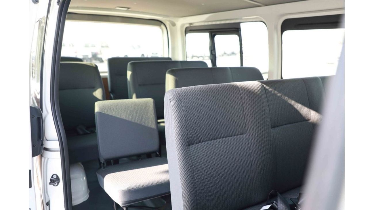 Toyota Hiace 2024 Toyota Hiace 2.5 15str Standard Roof - White inside Dark Grey | Export Only