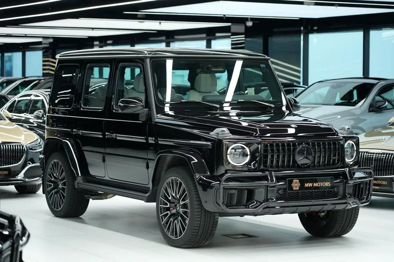 مرسيدس بنز G 63 AMG G 63 | GCC 0km | Agency Warranty | AMG Package | 22 inch Rims