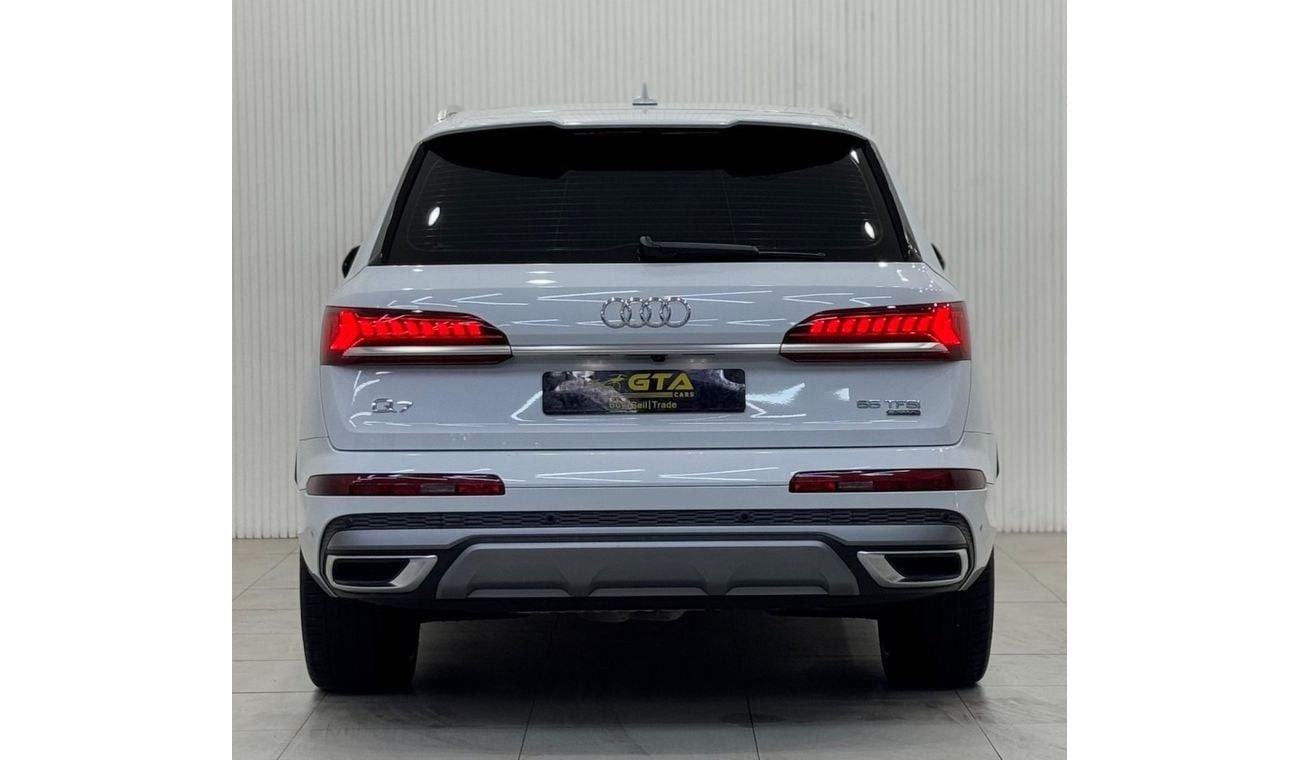 Audi Q7 55 TFSI quattro 3.0L 2022 Audi Q7 55 TFSI S-Line Quattro, Warranty, Full Agency Service History, Exc