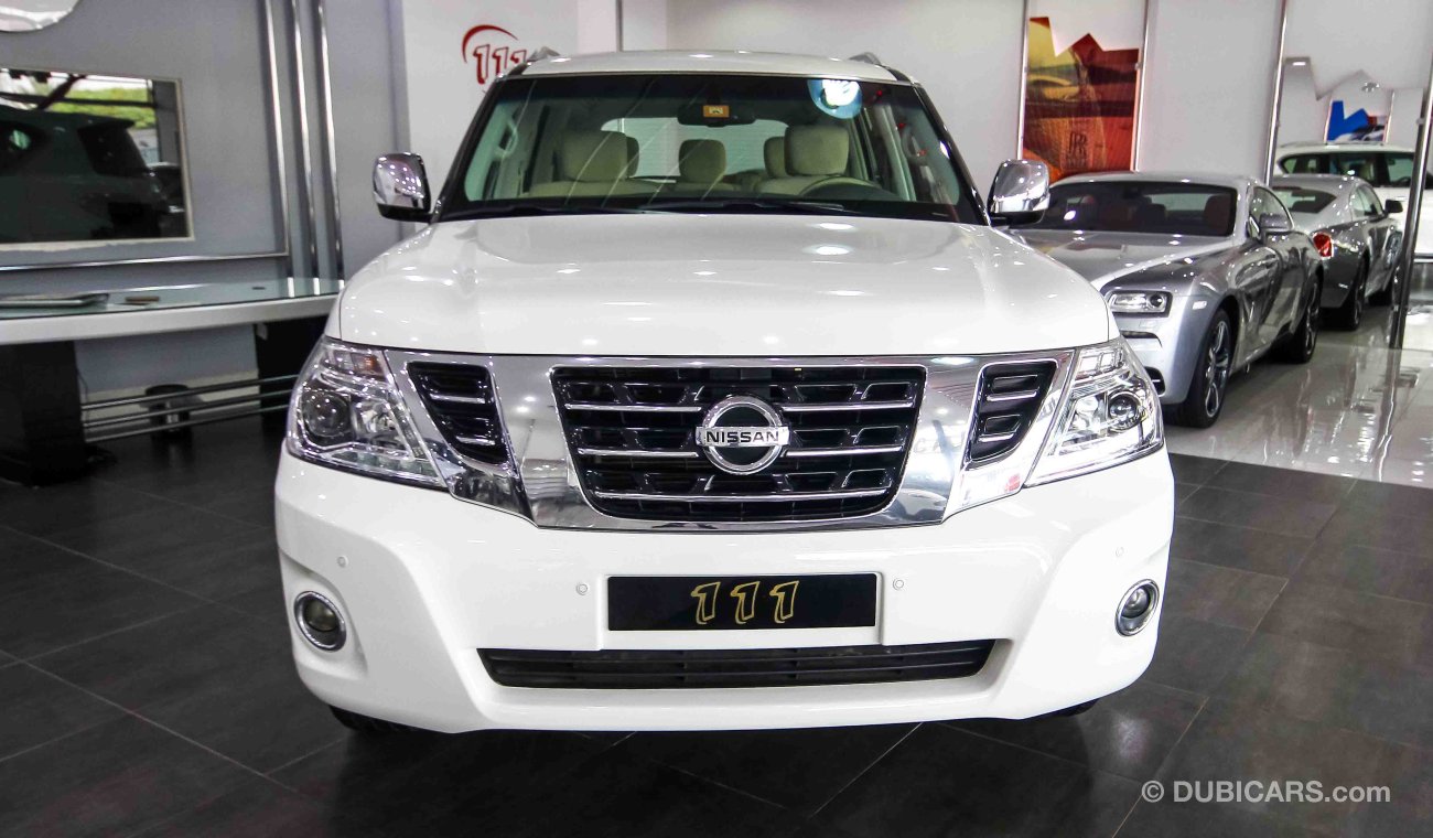 Nissan Patrol SE with bage platinum