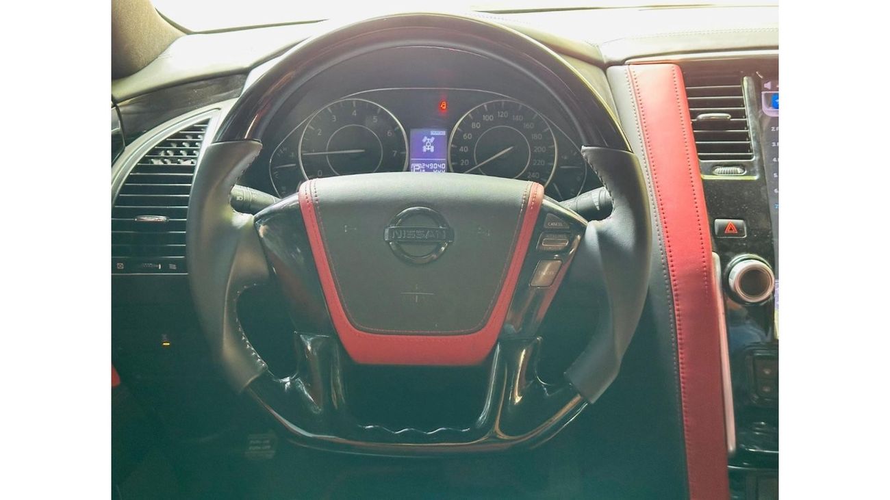 Nissan Patrol NISSAN PATROL LE PLATINUM CITY 5.6 V8 | SPACIOUS LUXURY CABIN | RED BLACK INTERIOR | GCC