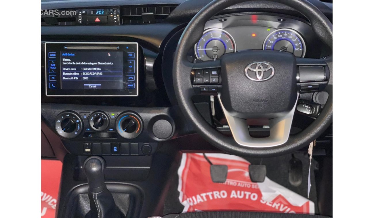 تويوتا هيلوكس Toyota Hilux model 2019 maroon color manual gear for sale form Humera motors car very clean and good
