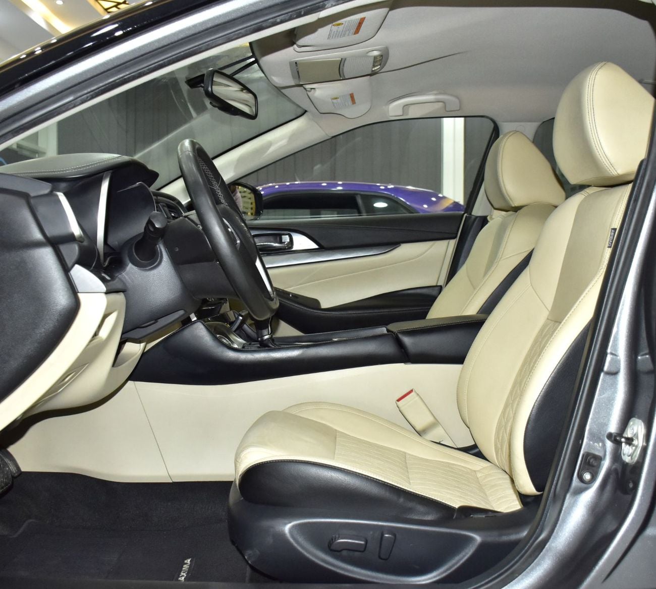 Nissan Maxima EXCELLENT DEAL for our Nissan Maxima ( 2017 Model ) in Grey Color GCC Specs