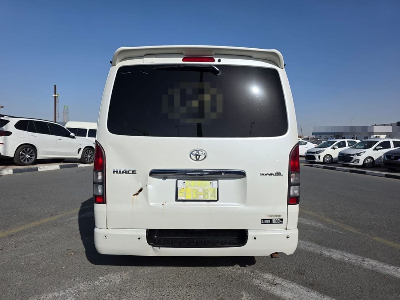 Toyota Hiace TOYOTA HIACE VAN RHD 2012 MODEL 2.0 L PETROL AUTOMATIC(PM58084)