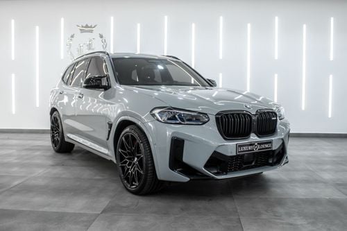BMW X6M Competition 4.4L BMW X3M COMPETITION 2022 | GCC SPEC | NARDO GREY | RED INTERIOR | WARRANTY  SERVICE
