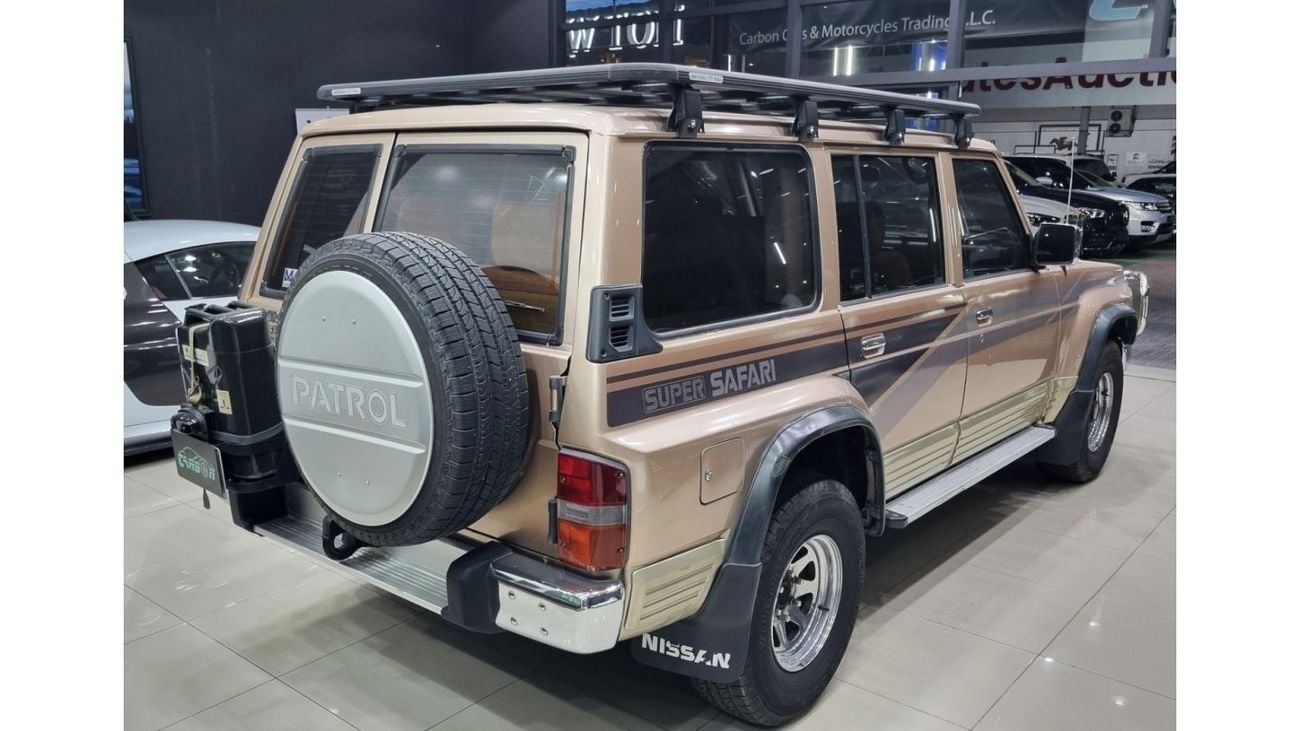 نيسان باترول سوبر سفاري NISSAN PATROL 1992 WITH ORIGINAL ENGINE FOR 69K AED