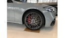 مرسيدس بنز S 63 AMG AMG (ليلي وأنيق، حواف كربونية) * زنبرك هوائي * محور خلفي * كاميرا 360 درجة * شاشة عرض ثلاثية الأبعاد