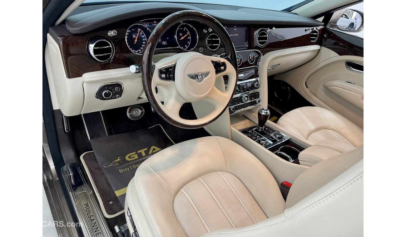 Bentley Mulsanne Std 2016 Bentley Mulsanne, Full Service History, Warranty, GCC