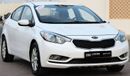 Kia Cerato Kia Cerato 2016 GCC No. 2 in excellent condition without accidents, very clean from inside and outsi