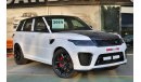 Land Rover Range Rover Sport SVR 2018 Black Rim (FOR EXPORT)