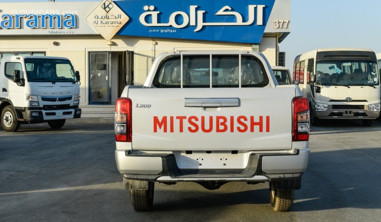 ميتسوبيشي L200 4X4  Double Cab M/T 2.4 L 4WD – Euro 4  - 16″ wheels , Petrol