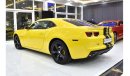 شيفروليه كامارو EXCELLENT DEAL for our Chevrolet Camaro RS ( 2012 Model ) in Yellow Color GCC Specs