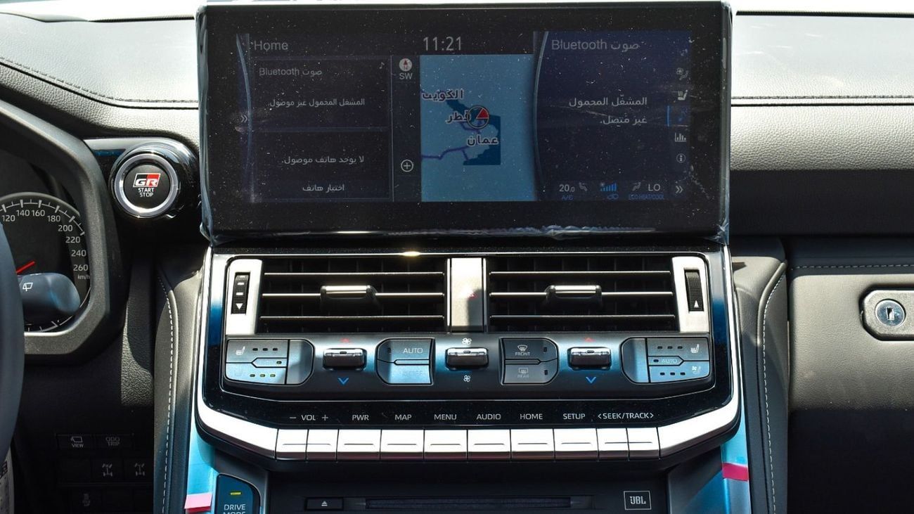 تويوتا لاند كروزر GR SPORT ECTAGR001 – 2026 TLC300 3.3L Diesel Auto Black with Red Interior