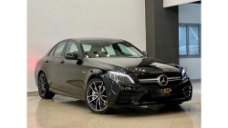 مرسيدس بنز C 43 AMG 2020 Mercedes-Benz C43 AMG Full Option, Mercedes History, Mercedes Warranty/Service Contract, GCC