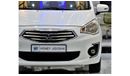 Mitsubishi Attrage EXCELLENT DEAL for our Mitsubishi Attrage ( 2019 Model ) in White Color GCC Specs