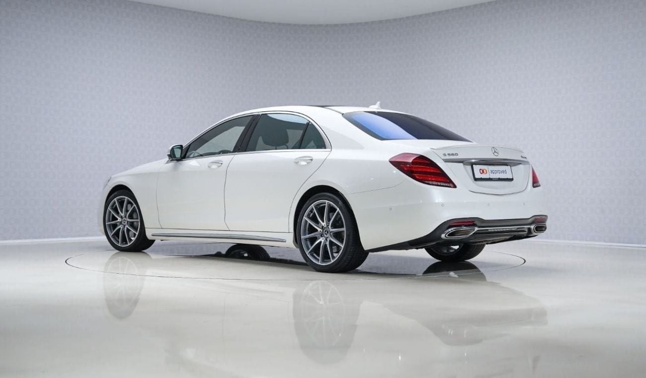 Mercedes-Benz S 560 AMG Line 4Matic - AED 4,896 P/M - 2 Years Warranty